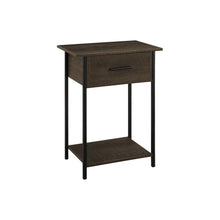 Load image into Gallery viewer, Contemporary 2 Tier Accent Table With Storage Drawer