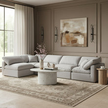 Load image into Gallery viewer, Indulge - Linen 5 Piece Modular Sectional