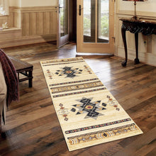 Load image into Gallery viewer, Tribes - 5'3" X 7'3" Southwest Area Rug Polypropylene - Cream