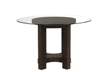 Load image into Gallery viewer, Cityscape - Round Dining Table Base - Dark Brown