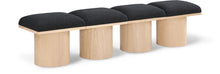 Load image into Gallery viewer, Pavilion - 4 Piece Modular Bench With Natural Base