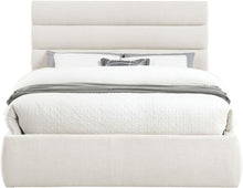 Load image into Gallery viewer, Adam - Linen Fabric Bed With 52" Headboard
