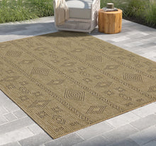 Load image into Gallery viewer, Earth - 5'3" X 7'3" Polypropylene Indoor, Outdoor Area Rug - Jute, Mocha