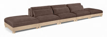 Load image into Gallery viewer, Turin - Chenille Fabric Upholstered Modular Sectional - Brown