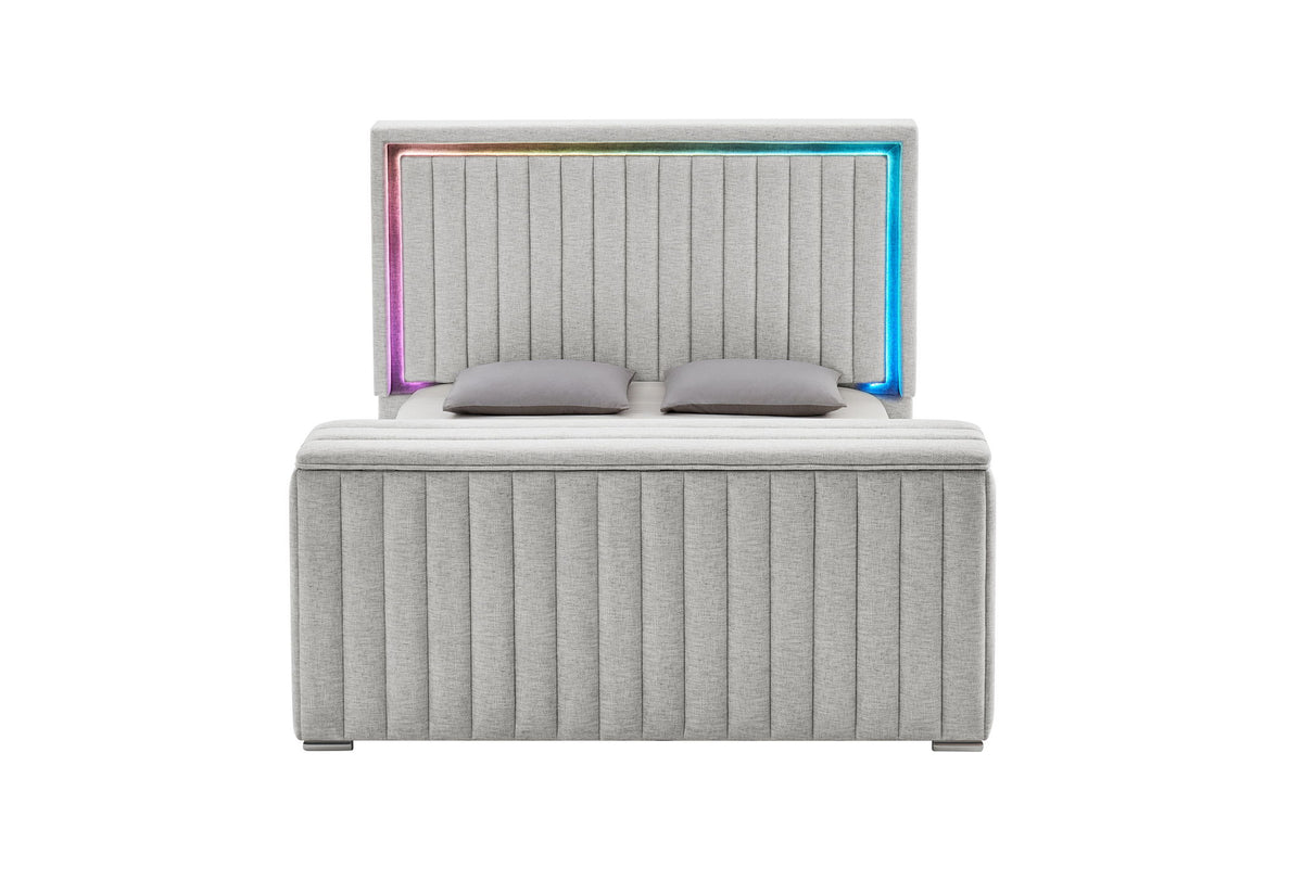 Elias - Queen Bed Side Rails - Gray