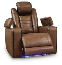 Load image into Gallery viewer, Gruaro - Power Recliner With Adjustable Headrest - Amber