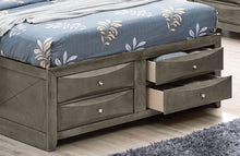 Load image into Gallery viewer, Modern Design Storage Bed With Bookcase Headboard