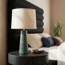 Load image into Gallery viewer, Dolomia - Base And Linen Textured Fabric Shade Table Lamp