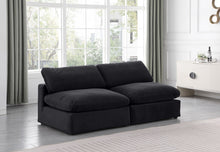 Load image into Gallery viewer, Comfy - Velvet Modular Armless Sofa 2 Seats