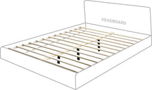 Load image into Gallery viewer, Vaughn - Chenille Bed With Black Base