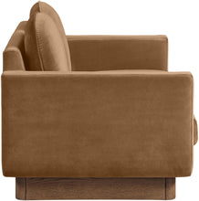 Load image into Gallery viewer, Diviento - Velvet Performance Fabric Upholstered Loveseat