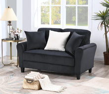 Load image into Gallery viewer, U442 - Loveseat - Black