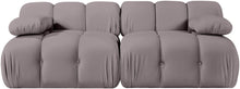 Load image into Gallery viewer, Orin - Velvet Performance Fabric Upholstered 2 Piece Modular Sofa