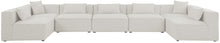 Load image into Gallery viewer, Cube - Linen 7 Piece Modular U-Shaped Sectional