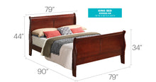 Load image into Gallery viewer, Panel Sleigh Bed