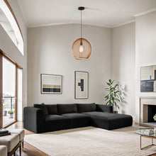 Load image into Gallery viewer, Shaggy - 3 Piece Modular Sectional