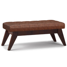 Load image into Gallery viewer, Draper - Upholstered Mid Century Tufted Ottoman Bench