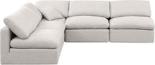 Load image into Gallery viewer, Indulge - Linen 5 Piece Modular Corner Armless Sectional