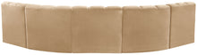 Load image into Gallery viewer, Arc - Velvet 5 Piece U-Shaped Modular Sofa