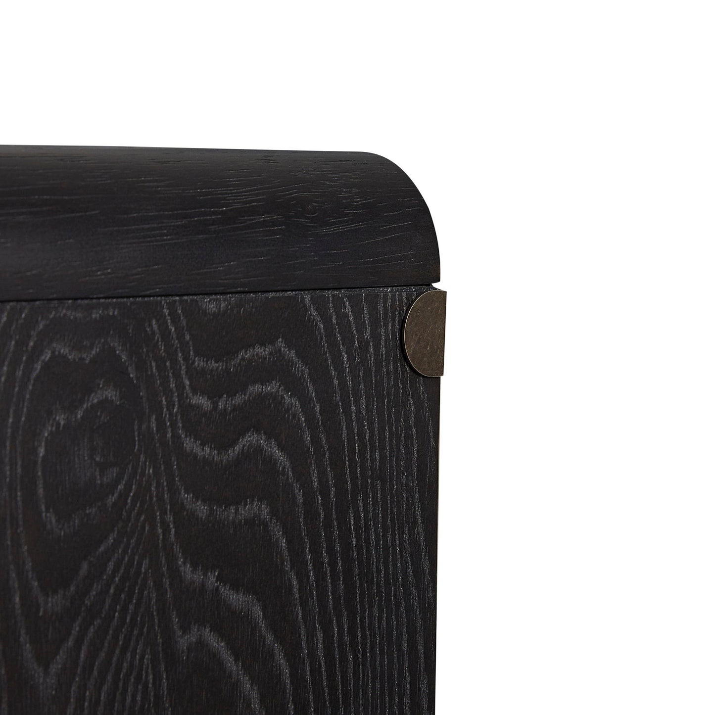 Elure - Glass Door Server - Peppercorn