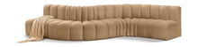 Load image into Gallery viewer, Arc - Velvet 6 Piece Curved Modular Sofa