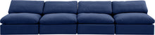 Load image into Gallery viewer, Comfy - Velvet Modular Armless Sofa 4 Seats