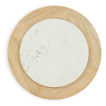 Load image into Gallery viewer, Camdill - Round End Table - Light Brown / White