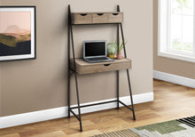 Load image into Gallery viewer, Computer Desk For Home Office, Laptop, Leaning, Storage Drawers, Contemporary & Modern