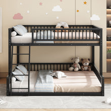 Load image into Gallery viewer, Bunk Bed With Ladder And Safety Guardrails
