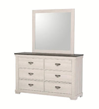 Load image into Gallery viewer, Crown Mark Furniture Leighton 6 Drawer Dresser in White