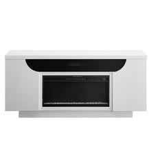Load image into Gallery viewer, Alessia - Electric Fireplace With Multi Color LED And Flame Settings