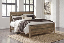 Load image into Gallery viewer, Trinell - King Panel Rails - Brown