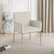 Load image into Gallery viewer, Reeves - Dining Chair With Silver Legs (Set of 2)