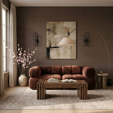 Load image into Gallery viewer, Orin - Velvet Performance Fabric Upholstered 2 Piece Modular Sofa (2 Corner Chairs)