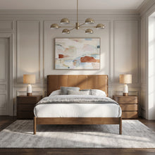 Load image into Gallery viewer, Arielle - Vegan Leather Upholstered Bed