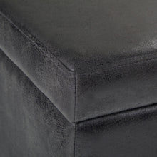 Load image into Gallery viewer, Avalon - Contemporary Storage Ottoman Bench