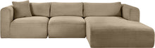 Load image into Gallery viewer, Shaggy - Fabric 3 Piece Modular Sectional