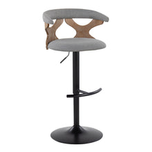 Load image into Gallery viewer, Gardenia - Contemporary Adjustable Barstool & Swivel With Rounded T Footrest (Set of 2)