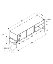 Load image into Gallery viewer, TV Stand, Console, Media Entertainment Center, Storage Cabinet, Contemporary And Modern