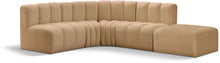 Load image into Gallery viewer, Arc - Velvet 5 Piece Corner Modular Sofa