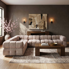 Load image into Gallery viewer, Orin - L-Shaped Velvet 6 Piece Modular Sectional