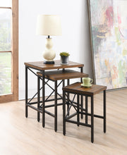 Load image into Gallery viewer, T350 - Nesting Tables (Set of 3) - Pepper