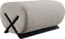 Load image into Gallery viewer, Akira - Fabric Upholstered Ottoman