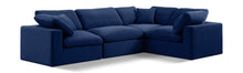 Load image into Gallery viewer, Comfy - 4 Piece Velvet Modular Sectional