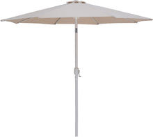 Load image into Gallery viewer, Fiji - Aluminum Patio Umbrella With Square Teak And White Base
