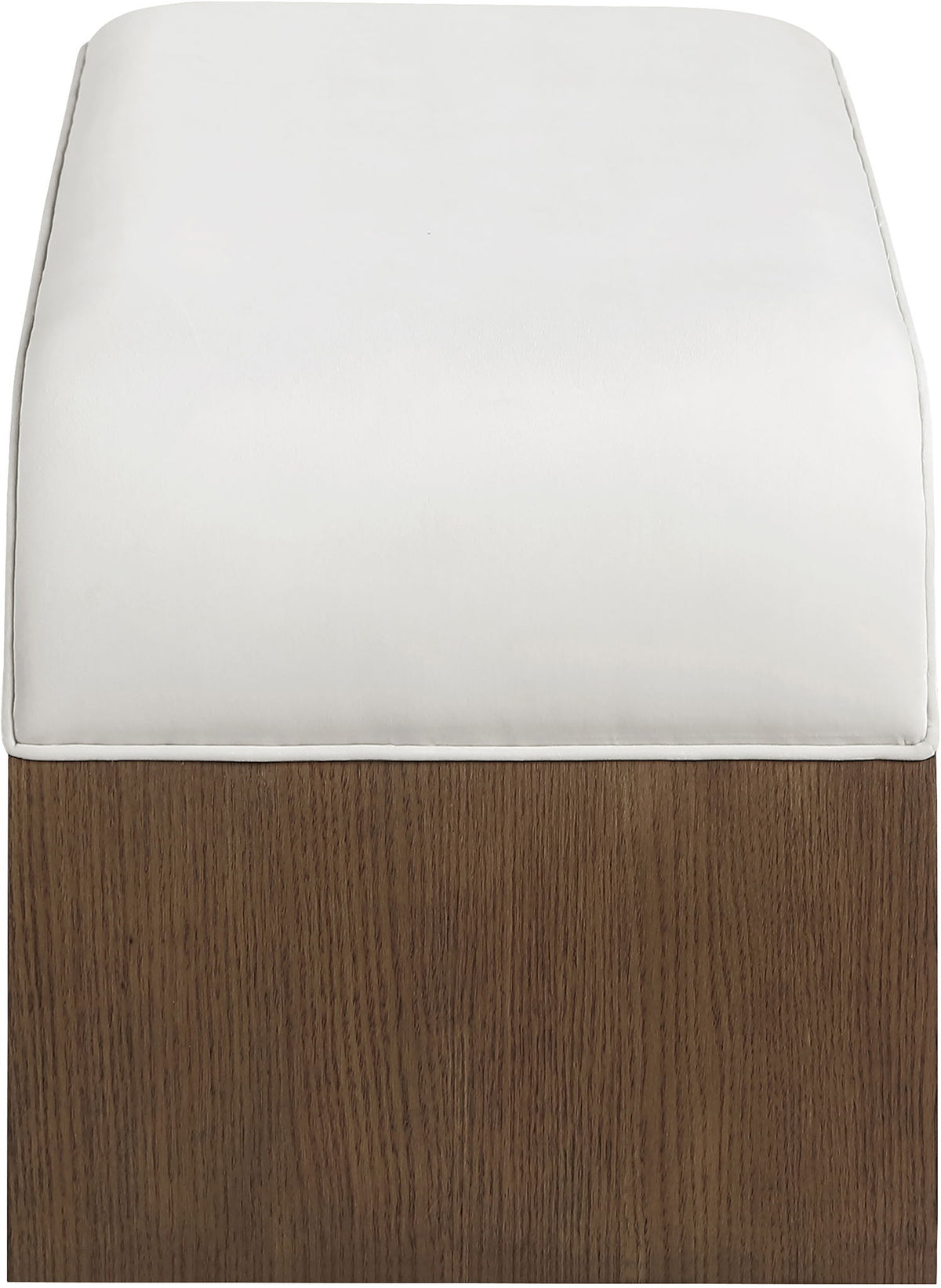 Sable - 52" Velvet Performance Fabric Upholstered Bench