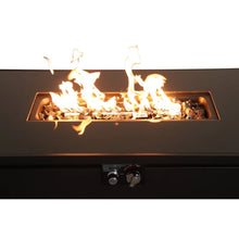 Load image into Gallery viewer, Rectangle Fire Pit, Fuel Versatility - Black