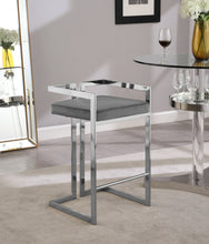 Load image into Gallery viewer, Ezra - Stool with Chrome Legs (Set of 2)