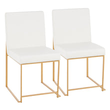 Load image into Gallery viewer, Fuji - Contemporary Stylish Frame, High Back Dining Chair (Set of 2)