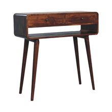 Load image into Gallery viewer, Sonata - Chestnut Console Table